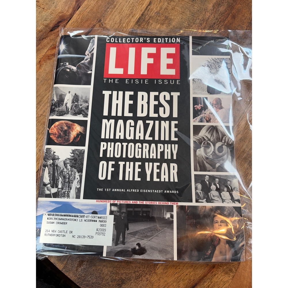 LIFE Magazine The Eisie Issue 1998 Best Photography Collector's Edition Apple Ad